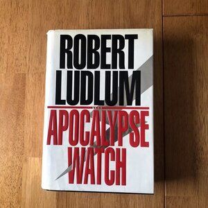 Apocalypse Watch by Robert Ludlum Hardcover Book Dust Jacket 1995 VERY GOOD